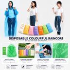 (2 পিস) Disposable Raincoats