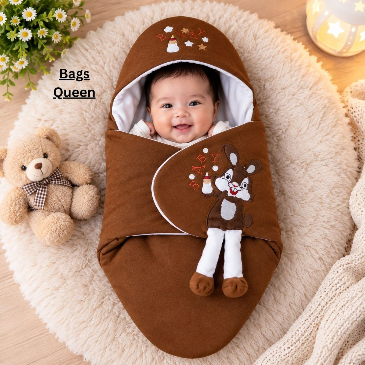 Baby Blanket (Coffee)