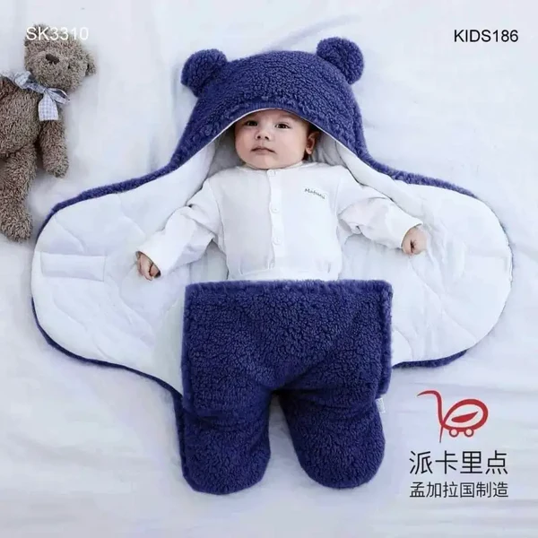 Soft Baby Blanket (Blue)
